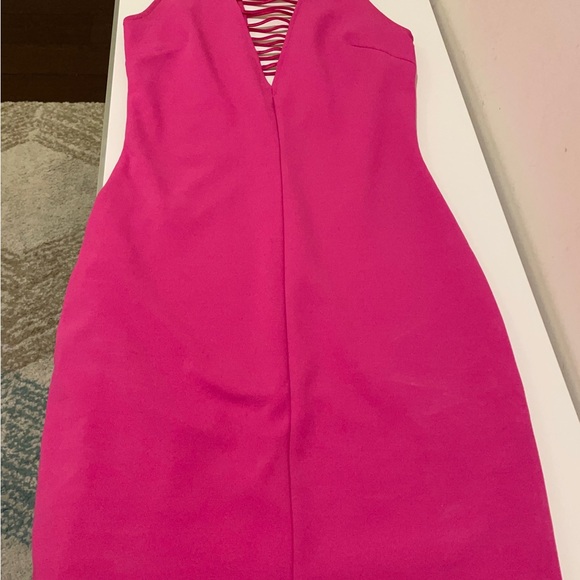 H&M hot pink dress, size XS - Picture 4 of 5